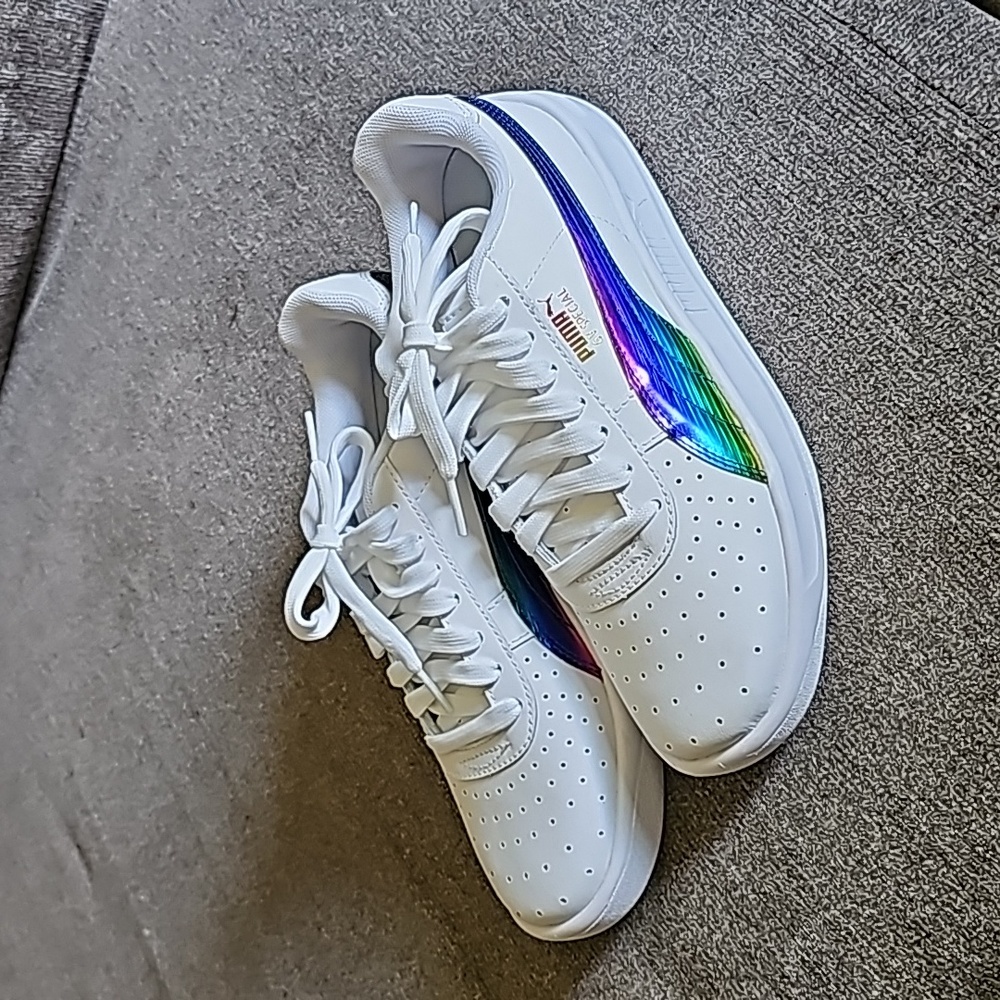 Puma GV Special Raunbow Size 7C NWOT